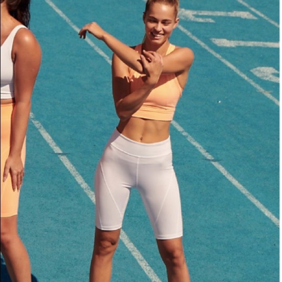 Free People FP hi rise baby biker short NWT XS S M - Picture 2 of 16